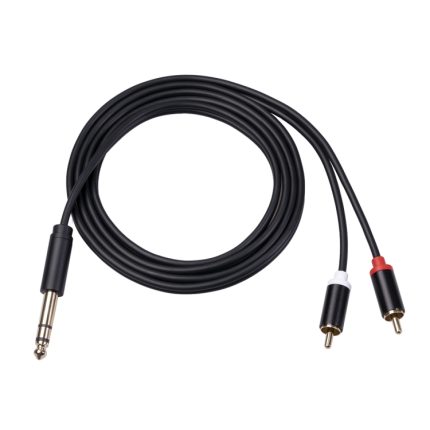 3685 6,35-mm-Stecker auf Doppel-RCA-Stecker, Stereo-Audiokabel, 1.5m, 3m, 5m