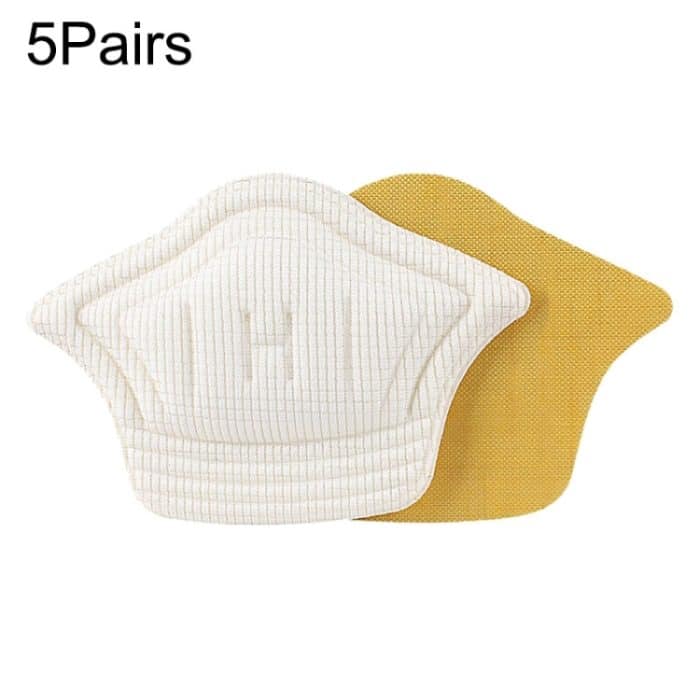 5 Paar 054 Anti-Verschleiß-Anti-Drop-Sneakers-Fersenaufkleber, rückseitig klebende Version, 054(White Thin), 054(White Thick), 054(Black Thin), 054(Black Thick) – Bild 1