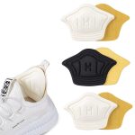 5 Paar 054 Anti-Verschleiß-Anti-Drop-Sneakers-Fersenaufkleber, rückseitig klebende Version, 054(White Thin), 054(White Thick), 054(Black Thin), 054(Black Thick) – Bild 2
