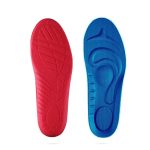 5 Paar 081 Weiche, atmungsaktive, stoßfeste Massage-Sport-Volleinlegesohlen-Schuhpolster, 081 S(Grey), 081 S(Blue), 081 L (Grey), 081 L (Blue)
