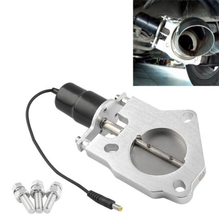 Universal Auto Edelstahl Racing Elektrische Auspuff-Abschaltventile Steuermotor, 2 inch, 2.25 inch, 3 inch