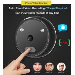 R11 2,4 Zoll TFT LCD-Display-Nachtsicht-Foto-Video-Electronic Cat-Auge-Türklingel – Bild 4