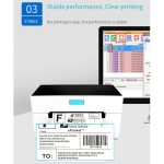 POS-9220 100x150mm Thermal Express Bill Selbstklebender Etikettendrucker, USB mit Halterungsversion,, USB,EU Plug, USB,US Plug, USB,UK Plug – Bild 7