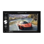 A2115 6.2 Zoll Auto Dual DIN HD MP5 Player Unterstützung Bluetooth / FM / Telefon Link / TF-Karte mit Fernbedienung