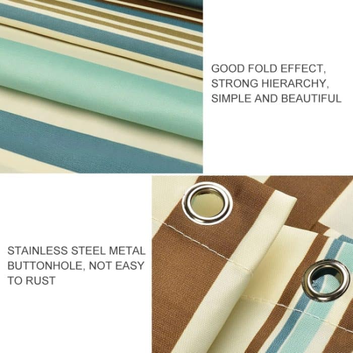 Mehrfarbige, vertikale Textur, dicke, wasserdichte Duschvorhänge aus Polyestergewebe, 180x180cm, 180x200cm, 200x180cm, 200x200cm, 200x220cm, 200x240cm, 180x220cm, 180x240cm, 150x180cm, 120x180cm – Bild 4