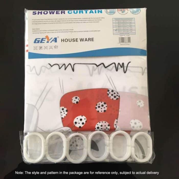 Mehrfarbige, vertikale Textur, dicke, wasserdichte Duschvorhänge aus Polyestergewebe, 180x180cm, 180x200cm, 200x180cm, 200x200cm, 200x220cm, 200x240cm, 180x220cm, 180x240cm, 150x180cm, 120x180cm – Bild 8