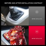 Auto-Persönlichkeits-Getriebeabdeckung, automatische manuelle Schalthebel-Staubdichte Abdeckung – Bild 3