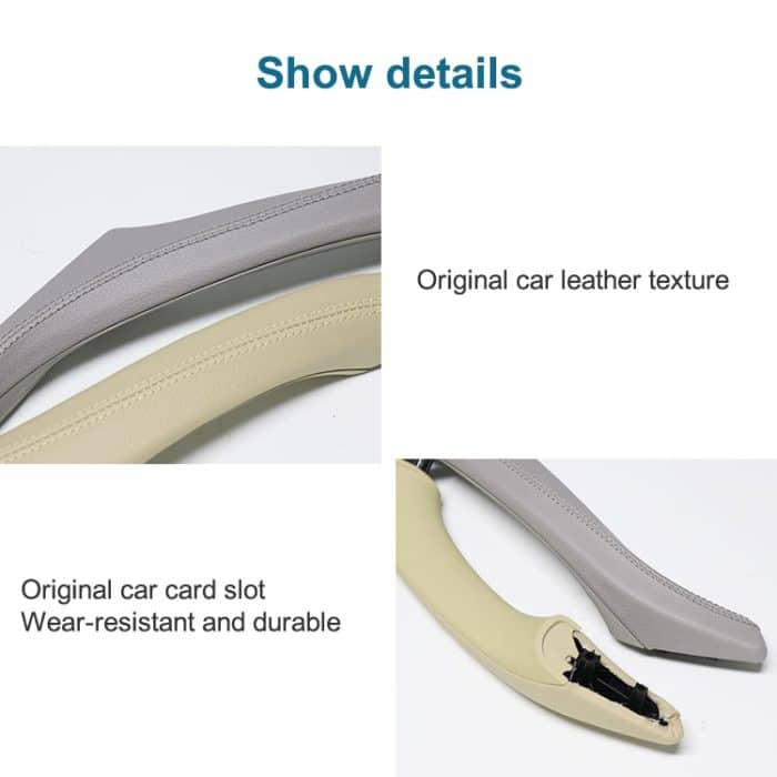 Auto-Leder linke Seite Innentürgriff-Baugruppe 51417225854 für BMW 5er F10 / F18 2011–2017, Left Side (Black), Left Side (Beige), Left Side (Creamy-white), Left Side (Grey), Left Side (Wine Red), Left Side (Mocha) – Bild 3