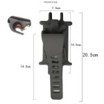 Universeller Fahrrad-Handyhalter aus reinem Silikagel, Universal Mobile Phone – Bild 7