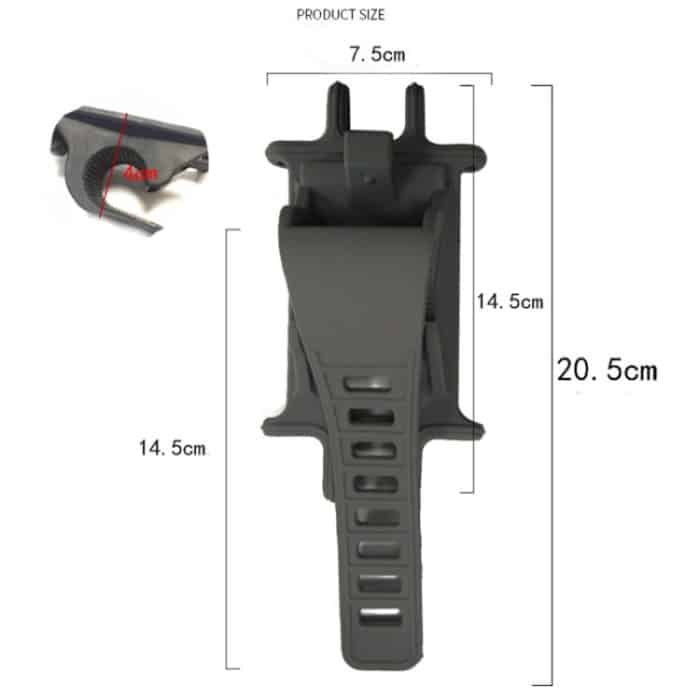Universeller Fahrrad-Handyhalter aus reinem Silikagel, Universal Mobile Phone – Bild 7