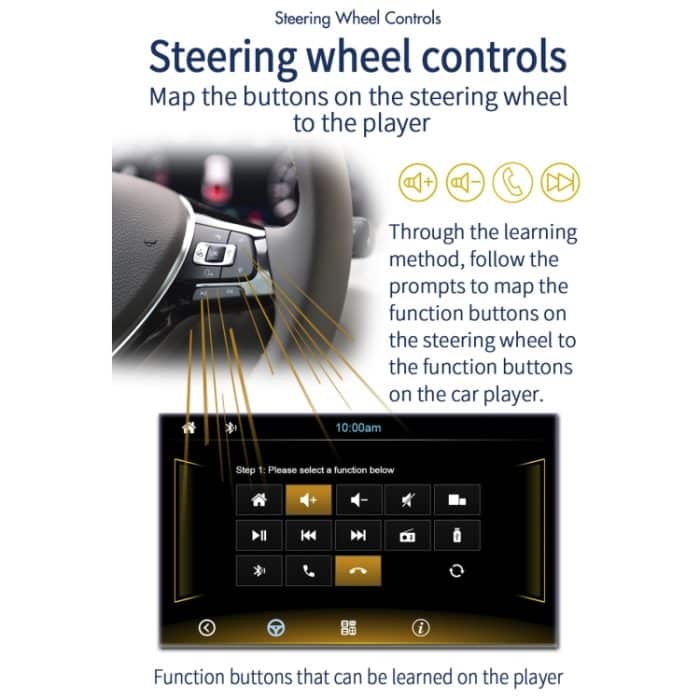 T100C 7 Zoll manuell einziehbares Screen Car MP5 Player Radio, Support Mirror Link & FM & TF Card & USB & Bluetooth Handfreie Anruf- & Umkehrung Trajektory System & CAYPLAY-Verbindung – Bild 7