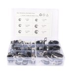 A1196 52 in 1 Auto Gummikissen Rohrschellen Edelstahlklemmen – Bild 2