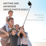 Q02S Fill Light Bluetooth Selfie Stick Stativ Handyhalter, Q02S(Black), Q02S(White) – Bild 8