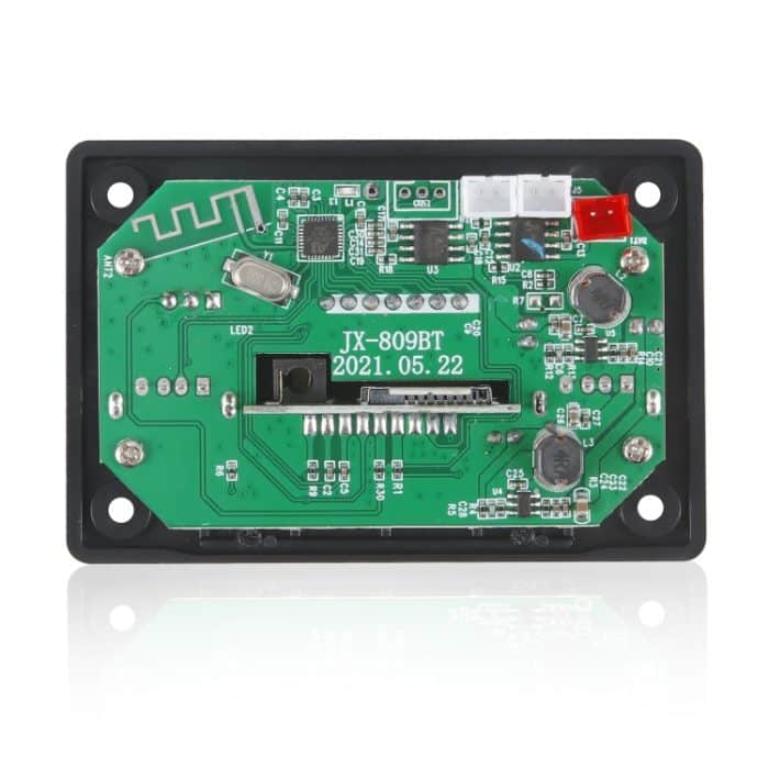 JX-809BT Auto 12V Audio MP3 Player Decoder Board FM Radio USB mit Bluetooth / Fernbedienung / Aufnahme – Bild 4