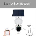 T24 1080P IP65 wasserdichte Solar-Smart-PTZ-Kamera, unterstützt Vollfarb-Nachtsicht und Zwei-Wege-Sprach-Gegensprechanlage sowie AI-Humanoid-Erkennungsalarm,, WiFi Version, 4G European Version, 4G US Version – Bild 5