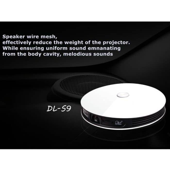 Wejoy dl-s9 1280x720p 300 lumen Portable Heimkino LED HD Digitalprojektor, Android 6.0, 2G + 16 GB, US-Stecker – Bild 4