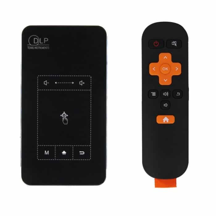 WEJOY DL-S6E 854x480P 150 Lumen tragbarer Heimkino-LED-HD-Mini-Digitalprojektor, Android 7.1, 1G+16G,, DL-S6E US Plug, DL-S6E EU Plug, DL-S6E UK Plug, DL-S6E AU Plug – Bild 3