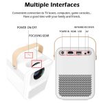 WEJOY Y1 1920x1080P 100 ANSI Lumen tragbarer Heimkino-LED-HD-Digitalprojektor mit Akku, Android 6.0, 1G+16G, Y1 US Plug – Bild 10