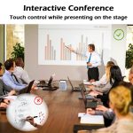 Wejoy y2 1920x1080p 100 Ansi Lumen Portable Heimkino LED HD Digitalprojektor, Batterie Touch Control-Version, Android 9.0, 2G + 16G, US-Stecker – Bild 3