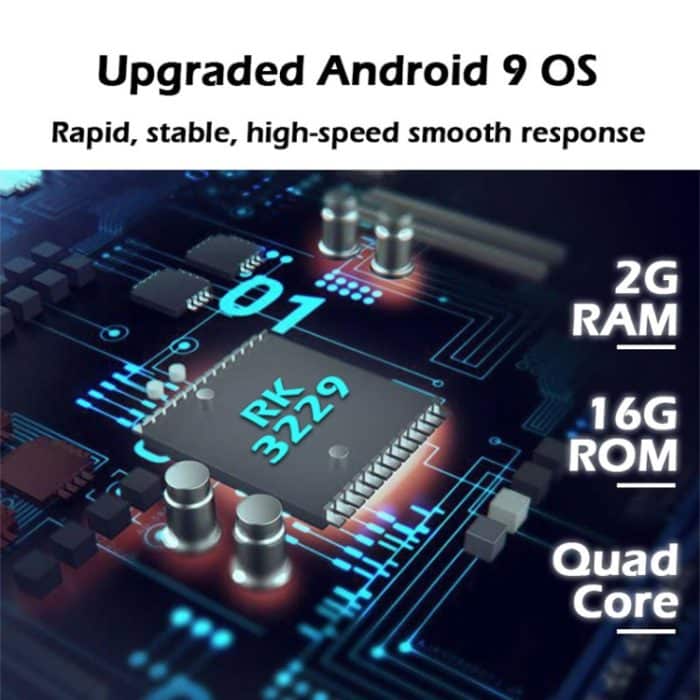 Wejoy y2 1920x1080p 100 Ansi Lumen Portable Heimkino LED HD Digitalprojektor, Batterie Touch Control-Version, Android 9.0, 2G + 16G, US-Stecker – Bild 5