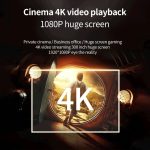 WEJOY Y5 800x480P 80 ANSI Lumen Tragbarer Heimkino-LED-HD-Digitalprojektor, Android 9.0, 1G+8G,, Y5 EU Plug, Y5 UK Plug, Y5 AU Plug – Bild 4