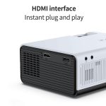 WEJOY Y5 800x480P 80 ANSI Lumen Tragbarer Heimkino-LED-HD-Digitalprojektor, Android 9.0, 1G+8G,, Y5 EU Plug, Y5 UK Plug, Y5 AU Plug – Bild 9