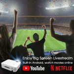 WEJOY L9 1920x1080P 400 ANSI Lumen Tragbarer Heimkino-LED-HD-Digitalprojektor, Android 6.0, 1G+8G,, L9 EU Plug, L9 UK Plug, L9 AU Plug – Bild 5