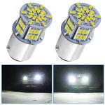 1 Pair E0052 9-14V 1156-54SMD-2835 6000K 1080lm Weißes Licht Auto Dekodieren Blinker Umkehrlicht