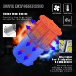 1 Pair E0052 9-14V 1156-54SMD-2835 6000K 1080lm Weißes Licht Auto Dekodieren Blinker Umkehrlicht – Bild 9