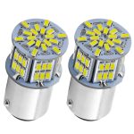 1 Pair E0053 9-14V 1157-54SMD-2835 6000K 1080LM Weißes Licht Auto Dekodieren Bremsen Fahren – Bild 2