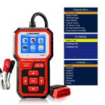 Konnwei Kw681 Auto 2,4 Zoll TFT-Bildschirm OBD-Fehlerdiagnose + 6V-12V-Batterietesterstütze 9 Sprachen – Bild 5