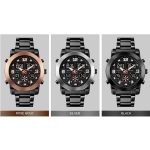 SKMEI 1642 Dreizeitanzeige, leuchtende elektronische Uhr, unterstützt Wecker – Bild 2