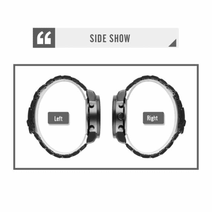 SKMEI 1642 Dreizeitanzeige, leuchtende elektronische Uhr, unterstützt Wecker – Bild 3