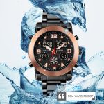 SKMEI 1642 Dreizeitanzeige, leuchtende elektronische Uhr, unterstützt Wecker – Bild 5