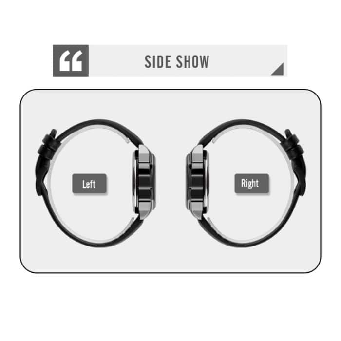 SKMEI 1650 Lederarmband-Version, LED-Digitalanzeige, elektronische Uhr mit Touch-Leuchtknopf, Leather Strap Version – Bild 4