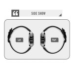 SKMEI 1650 Elektronische Uhr mit Stahlarmband, LED-Digitalanzeige und Touch-Leuchttaste, Steel Strap Version – Bild 4