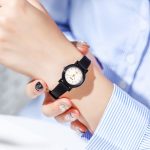 SKMEI 1659 Quarzuhr mit dünnem PU-Lederarmband und kleinem Zifferblatt für Damen – Bild 6