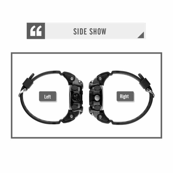 SKMEI 1725 Dreizeit-LED-Digitalanzeige, Timing, leuchtende elektronische Uhr – Bild 3