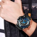 SKMEI 1725 Dreizeit-LED-Digitalanzeige, Timing, leuchtende elektronische Uhr – Bild 7