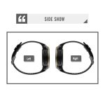 SKMEI 1731 Dreifache runde Zifferblatt-LED-Dualzeit-Digitalanzeige, leuchtende elektronische Uhr – Bild 3