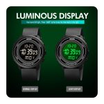 SKMEI 1736 dreifache runde Zifferblatt-Timing-LED-Digitalanzeige leuchtende elektronische Uhr – Bild 7