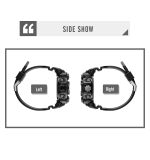 SKMEI 1742 Vier-Bildschirm-LED-Digitalanzeige, leuchtende, sportliche, stoßfeste elektronische Uhr für Herren – Bild 3