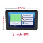 Q5 Auto 5 Zoll HD TFT Touchscreen GPS Navigator Unterstützung TF Karte / MP3 / FM Sender, Europe Map, Australia Map, North America Map, Southeast Asia Map, Middle East Map, South America Map, Africa Map – Bild 2