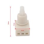 A5742 1 Paar Auto-Innendeckenleuchtenschalter 34404-SDA-A21 für Honda, White, Grey – Bild 6