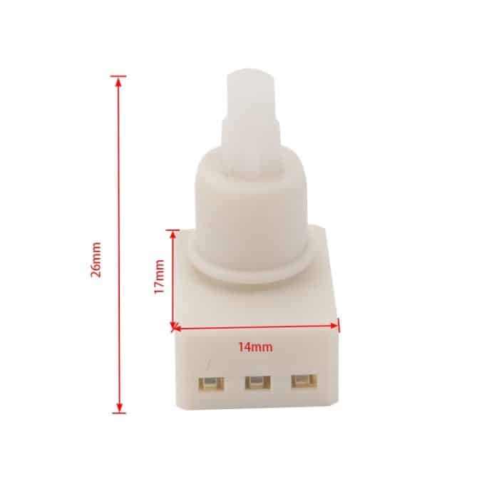 A5742 1 Paar Auto-Innendeckenleuchtenschalter 34404-SDA-A21 für Honda, White, Grey – Bild 6