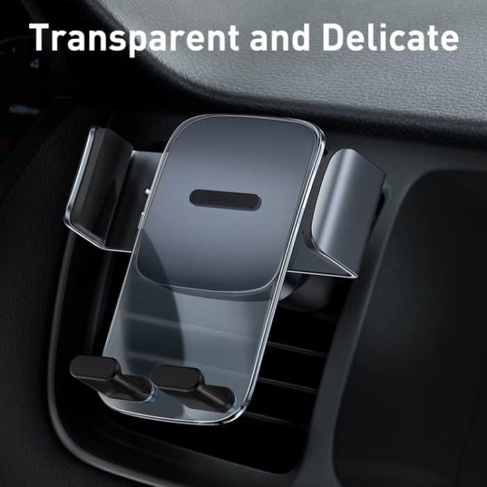 Baseus SUYK000101 Einfach zu steuernde Klemm-Autotelefonhalterung, Steckdosenversion, Outlet Version – Bild 7