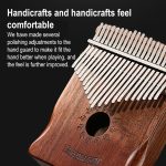 Daumenklavier aus Akazienholz mit 21 Tönen, Kalimba-Musikinstrumente – Bild 5