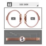 SKMEI 9231 Herren Kartenmuster Kalender Stoppuhr Edelstahlarmband Quarzuhr – Bild 3