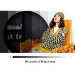 JSK-B1 USB tragbare Ten-Level-Helligkeit einstellbar Live-Konferenz-Desktop-LED-Fülllicht, Farbtemperatur: 3000-6500K – Bild 3