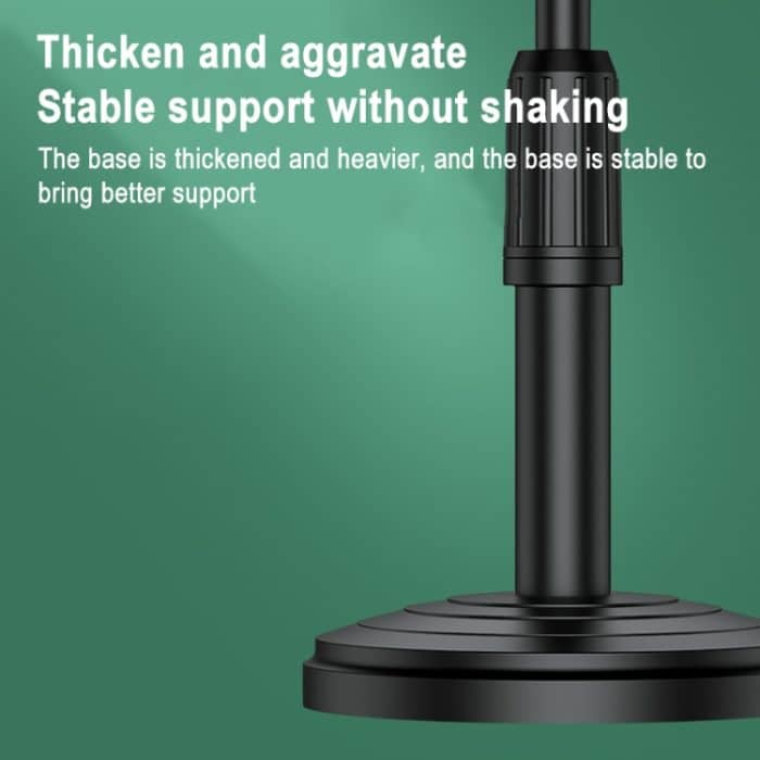 Desktop-Ständer, Handy-Tablet-Live-Übertragungsständer, Teleskop-Disc-Ständer, Holder + Fill Light, Holder + Remote Control – Bild 6